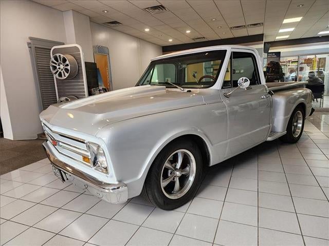 1968 CHEV C10 NA in Silver — front three-quarter view