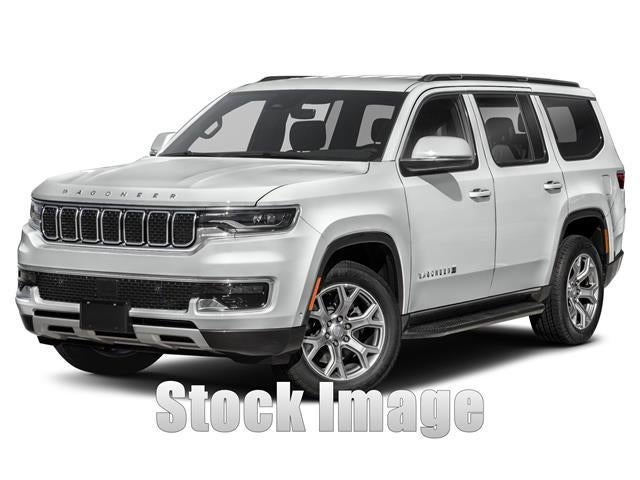 2022 Jeep Wagoneer Series II in Diamond Black Cry — front three-quarter view