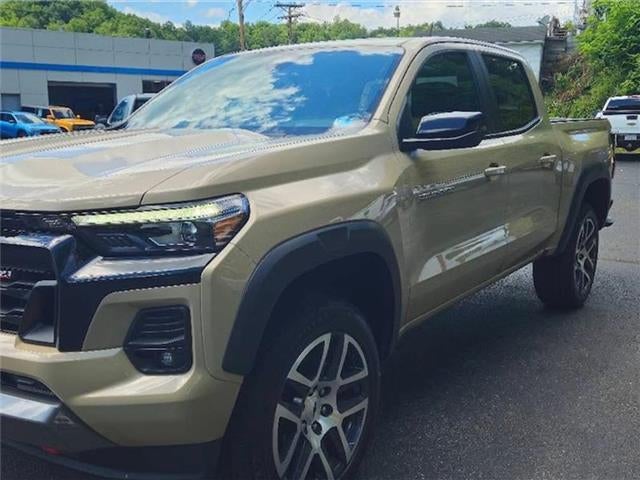 2023 Chevrolet Colorado Z71 in Sand Dune Metallic — front three-quarter view