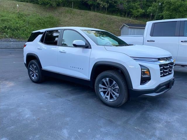 2026 Chevrolet Equinox LT in Summit White — front three-quarter view